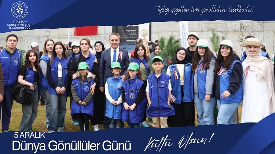 İl Müdürümüz Lokman Arıcıoğlu’nun 5 Aralık Dünya Gönüllüler Günü Mesajı