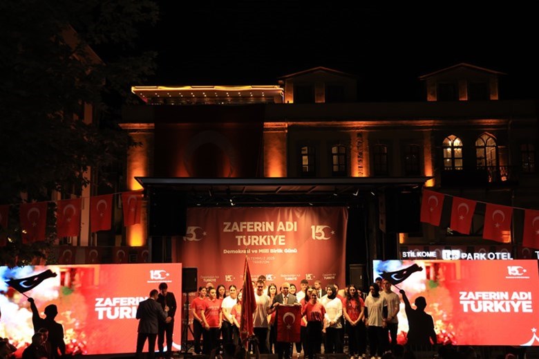 Trabzon’da "15 Temmuz Demokrasi ve Milli Birlik Günü" Anma Programı Gerçekleştirildi